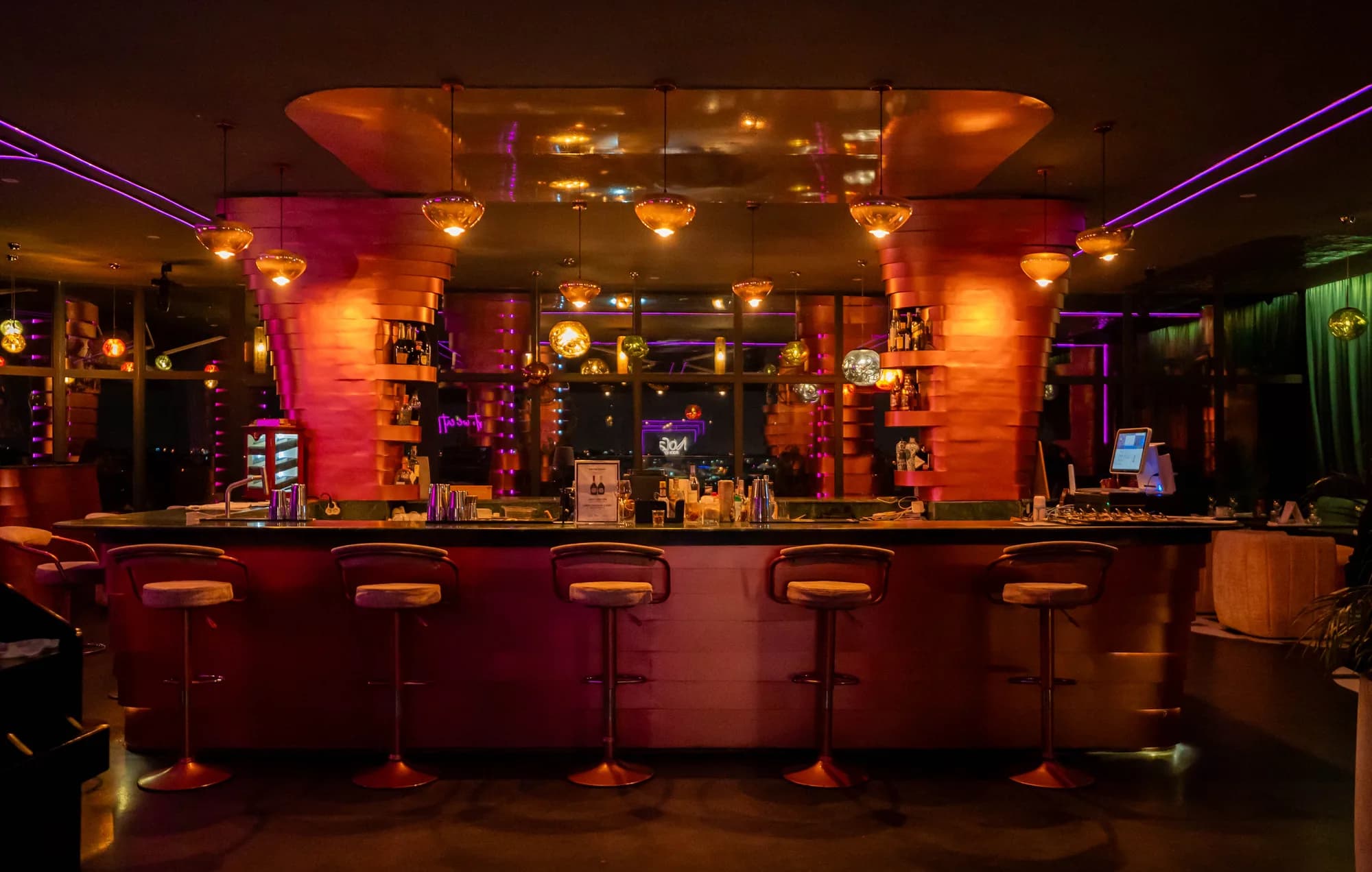 Le bar à 22h